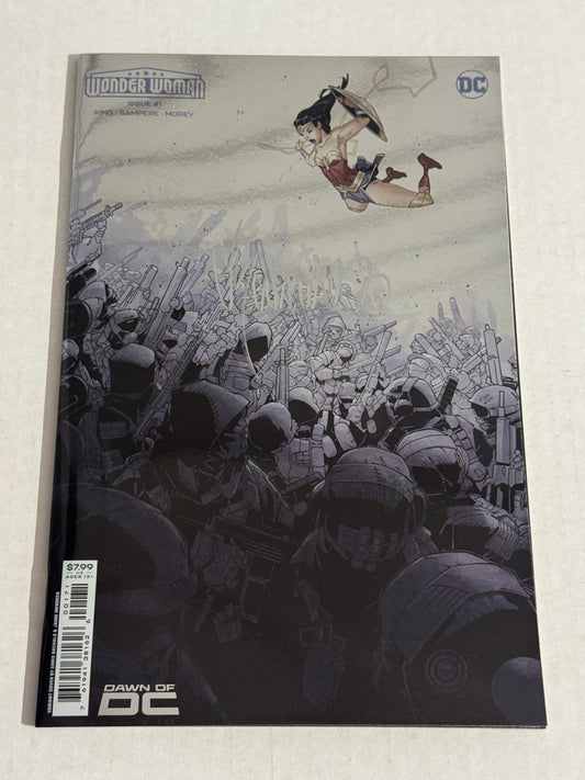WONDER WOMAN #1 Vol 6 NM Chris Bachalo Variant  1ST APPEARANCE SIGNED