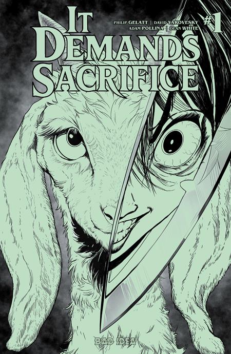 PRE-SALE: IT DEMANDS SACRIFICE #1 (OF 4) CVR J ADAM POLLINA GLOW IN THE DARK VAR