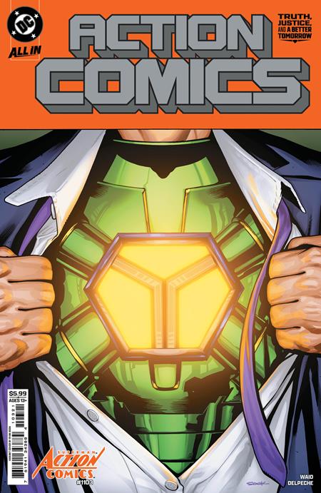 PRE-SALE: ACTION COMICS #1103 CVR B RYAN SOOK CARD STOCK VAR