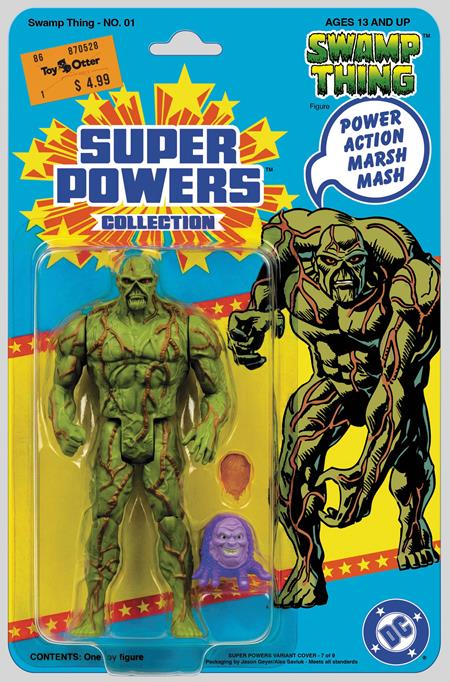 PRE-SALE: SWAMP THING #1 FACSIMILE EDITION CVR B JASON GEYER & ALEX SAVIUK SWAMP THING SUPER POWERS CARD STOCK VAR