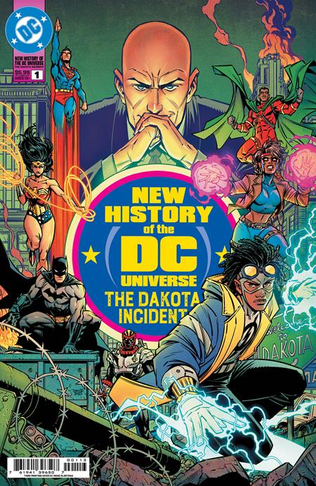 PRE-SALE: NEW HISTORY OF THE DC UNIVERSE THE DAKOTA INCIDENT #1 (ONE SHOT) Third Printing Cvr A Diego Olortegui
