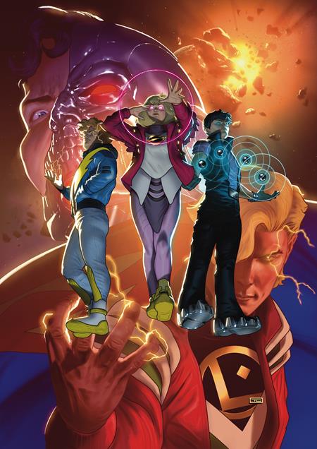 PRE-SALE: LEGION OF SUPER-HEROES #1 Second Printing Cvr B Taurin Clarke Cardstock Var