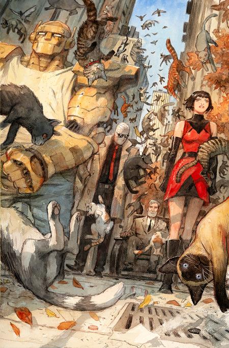 PRE-SALE: DOOM PATROL #1 Second Printing Cvr B Niko Henrichon Cardstock Var