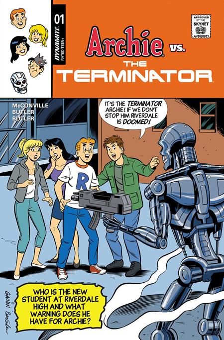 PRE-SALE: ARCHIE VS THE TERMINATOR #1 CVR D BILL GALVAN VAR