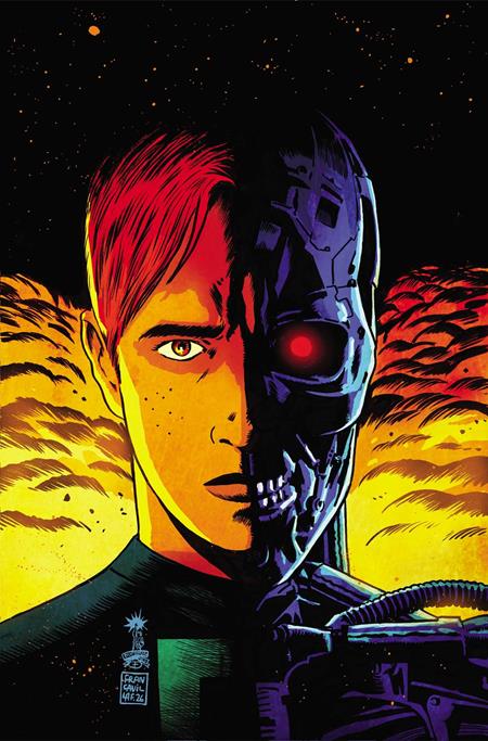 PRE-SALE: ARCHIE VS THE TERMINATOR #1 CVR H FRANCESCO FRANCAVILLA METAL PREMIUM VAR