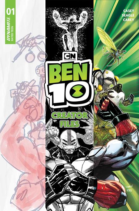 PRE-SALE: BEN 10 #1 CREATOR FILES (ONE SHOT) CVR A ROBERT CAREY
