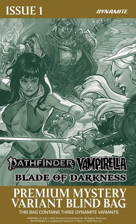 PRE-SALE: PATHFINDER VAMPIRELLA BLADE OF DARKNESS #1 CVR G PREMIUM MYSTERY BLIND BAG VAR