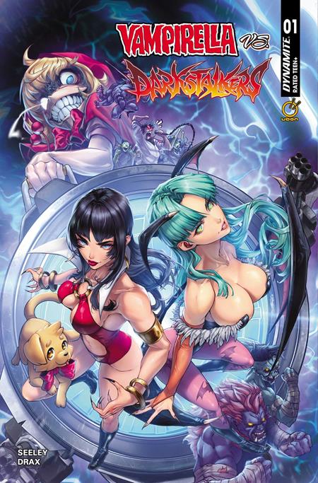 PRE-SALE: VAMPIRELLA VS DARKSTALKERS SPECIAL #1 (ONE SHOT) CVR A DRAX