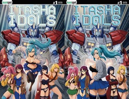 PRE-SALE: ITASHA IDOLS #1 CVR C MIKE WHITE HOLOFOIL FLIP COVER VAR