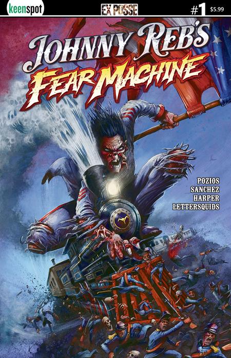 PRE-SALE: JOHNNY REBS FEAR MACHINE #1 CVR A TOBY WILLSMER