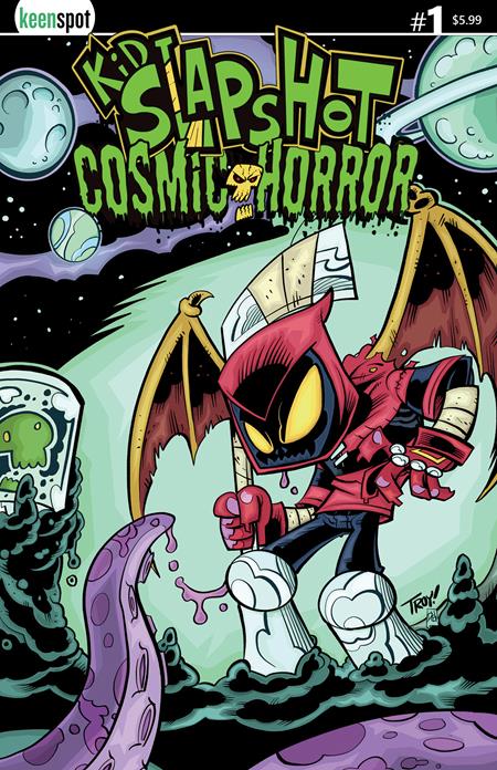 PRE-SALE: KID SLAPSHOT COSMIC HORROR #1 (ONE SHOT) CVR A TROY DONGARRA
