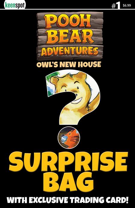 PRE-SALE: POOH BEAR ADVENTURES OWLS NEW HOUSE #1 (ONE SHOT) CVR D SURPRISE COVER BAGGED WITH TRADING CARD VAR