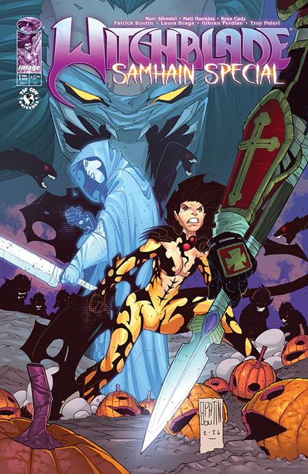 PRE-SALE: WITCHBLADE SAMHAIN SPECIAL (ONE SHOT) CVR A PAT BOUTIN & ARIF PRIANTO