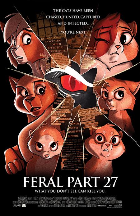 PRE-SALE: FERAL #27 CVR B ALLEN PASSALAQUA & TONY FLEECS URBAN LEGENDS HOMAGE VAR