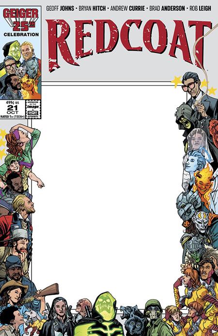 PRE-SALE: REDCOAT #21 CVR C BLANK SKETCH VAR