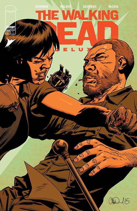 PRE-SALE: WALKING DEAD DELUXE #146 CVR B CHARLIE ADLARD & DAVE MCCAIG VAR (MR)