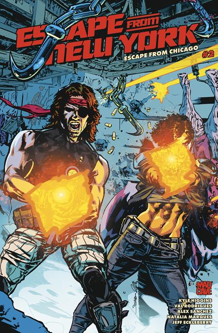 PRE-SALE: ESCAPE FROM NEW YORK ESCAPE FROM CHICAGO #2 CVR A STEPHEN MOONEY MARK ENGLERT
