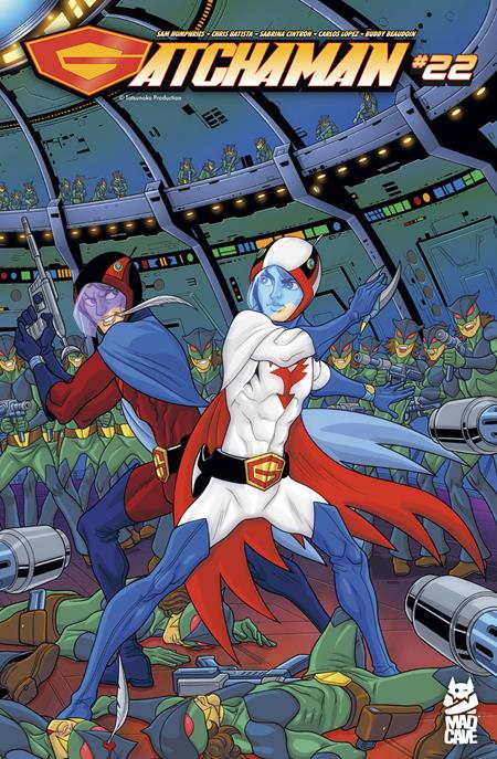 PRE-SALE: GATCHAMAN #22 CVR A CHRIS BATISTA SABRINA CINTRON
