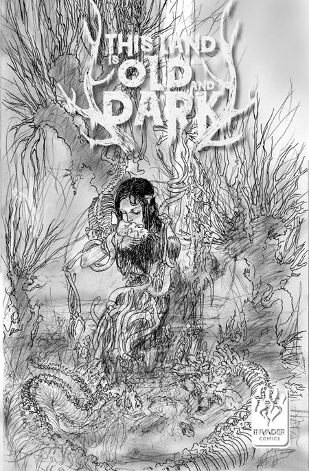 PRE-SALE: THIS LAND IS OLD AND DARK #2 (OF 3) CVR C MICHAEL KALUTA VAR