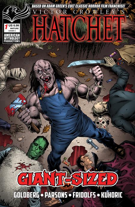 PRE-SALE: GIANT SIZED HATCHET HALLOWEEN #1 (ONE SHOT) CVR C RICHARD BONK VAR