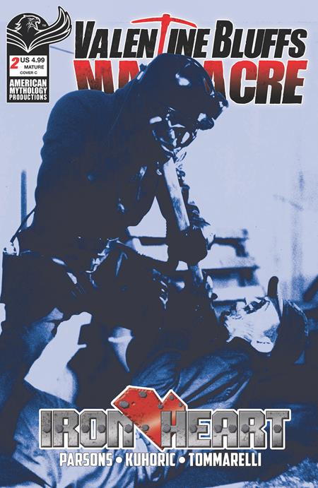 PRE-SALE: VALENTINE BLUFFS MASSACRE IRON HEART #2 (OF 2) CVR C PHOTO VAR (MR)