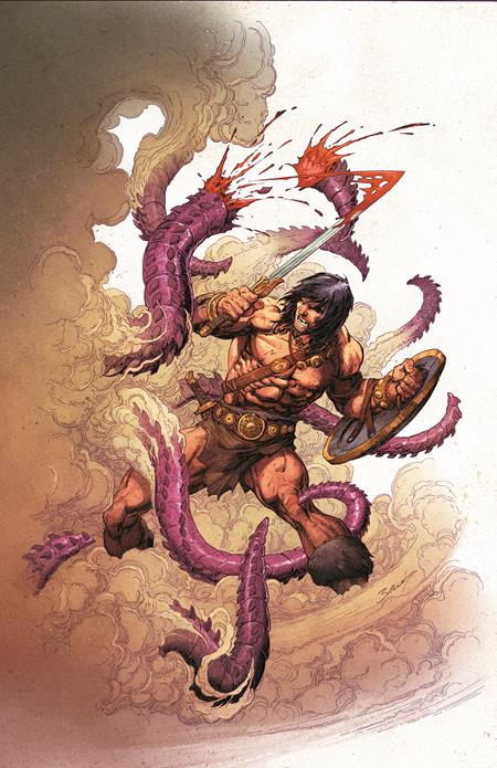 PRE-SALE: CONAN THE BARBARIAN #36 CVR D MARK BAGLEY VIRGIN CARDSTOCK VAR (MR)