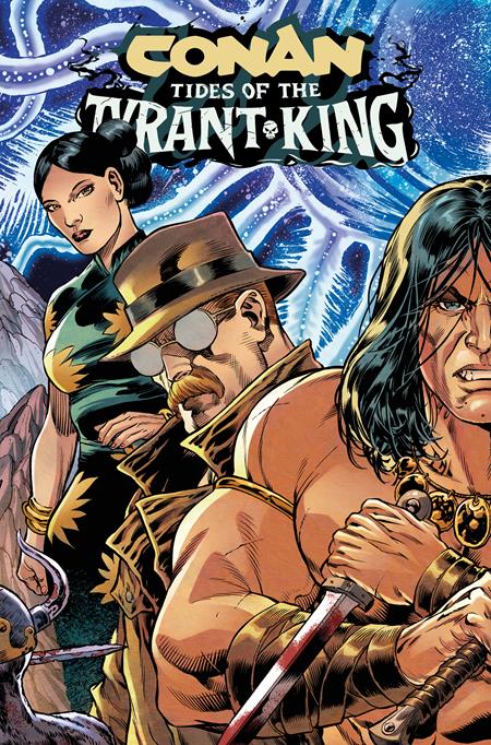 PRE-SALE: CONAN THE BARBARIAN TIDES OF THE TYRANT KING #2 (OF 4) CVR A JESUS MERINO CONNECTING (MR)