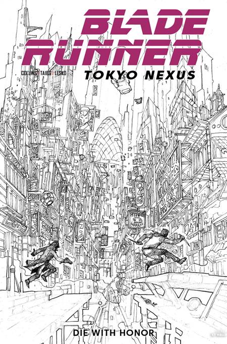 PRE-SALE: BLADE RUNNER TOKYO NEXUS DIE WITH HONOR #1 (OF 4) CVR H ALAN QUAH INKS VAR