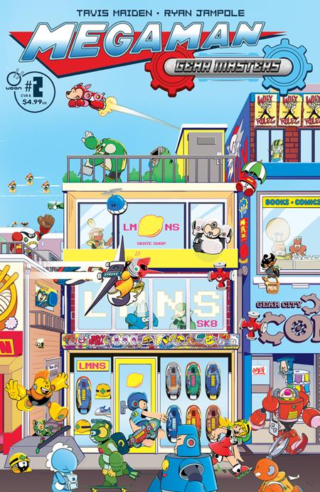 PRE-SALE: MEGA MAN GEAR MASTERS #2 (OF 5) CVR B TAVIS MAIDEN VAR