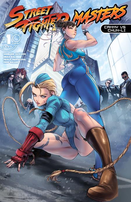 PRE-SALE: STREET FIGHTER MASTERS CAMMY VS CHUN LI #1 (ONE SHOT) CVR A DRAX GAL