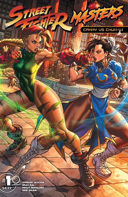 PRE-SALE: STREET FIGHTER MASTERS CAMMY VS CHUN LI #1 (ONE SHOT) CVR B PAOLO PANTALENA VAR