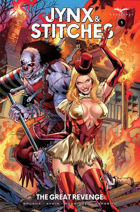 PRE-SALE: JYNX AND STITCHES THE GREAT REVENGE #1 (OF 3) CVR A IGOR VITORINO
