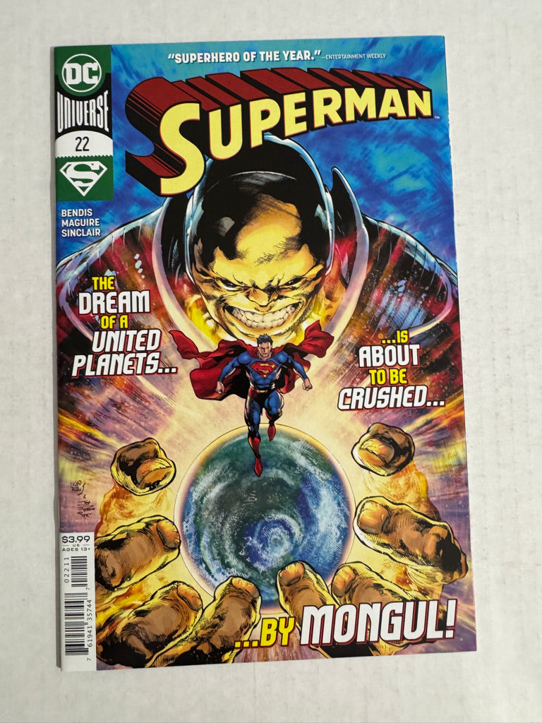 SUPERMAN #22 Vol 5 NM