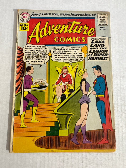 ADVENTURE COMICS #282 GD+ 1ST APPEARANCE