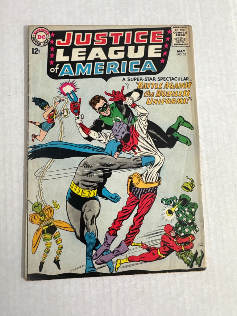 JUSTICE LEAGUE OF AMERICA #35 GD/VG 1ST APPEARANCE