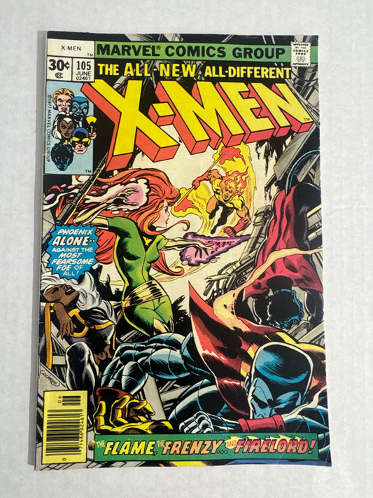X-MEN #105 VG+ 1ST APPEARANCE