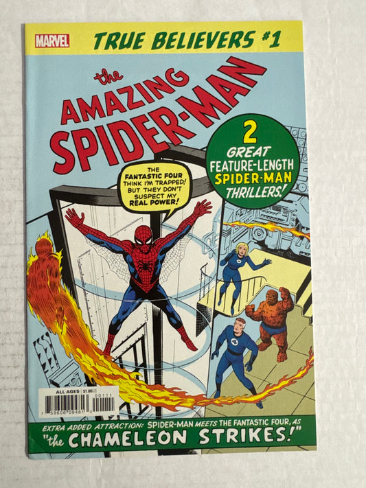 AMAZING SPIDER-MAN #1 VF True Believers Reprint Variant
