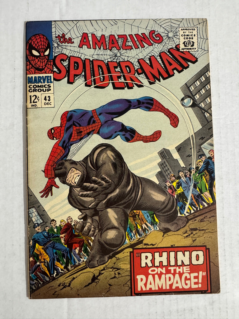 AMAZING SPIDER-MAN #43 FN/VF 1ST APPEARANCE
