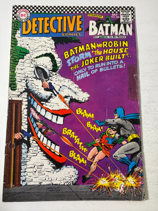 DETECTIVE COMICS #365 GD/VG