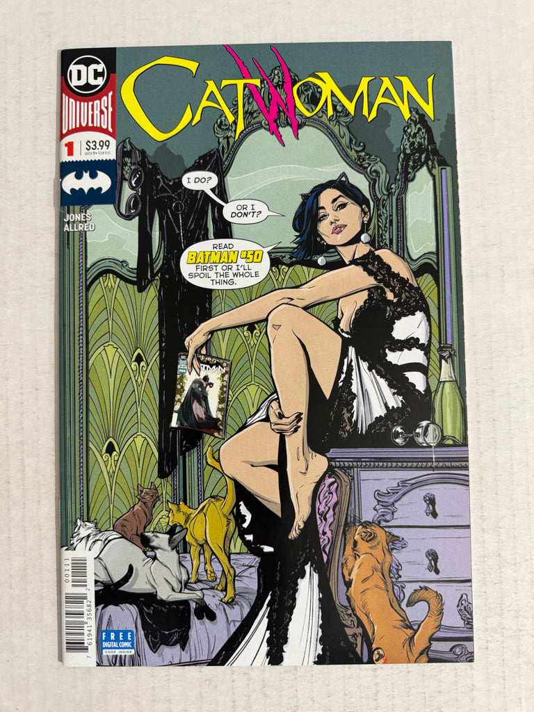 CATWOMAN #1 Vol 5 VF/NM Joelle Jones Cover 1ST APPEARANCE