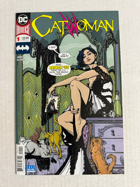CATWOMAN #1 Vol 5 VF/NM Joelle Jones Cover 1ST APPEARANCE