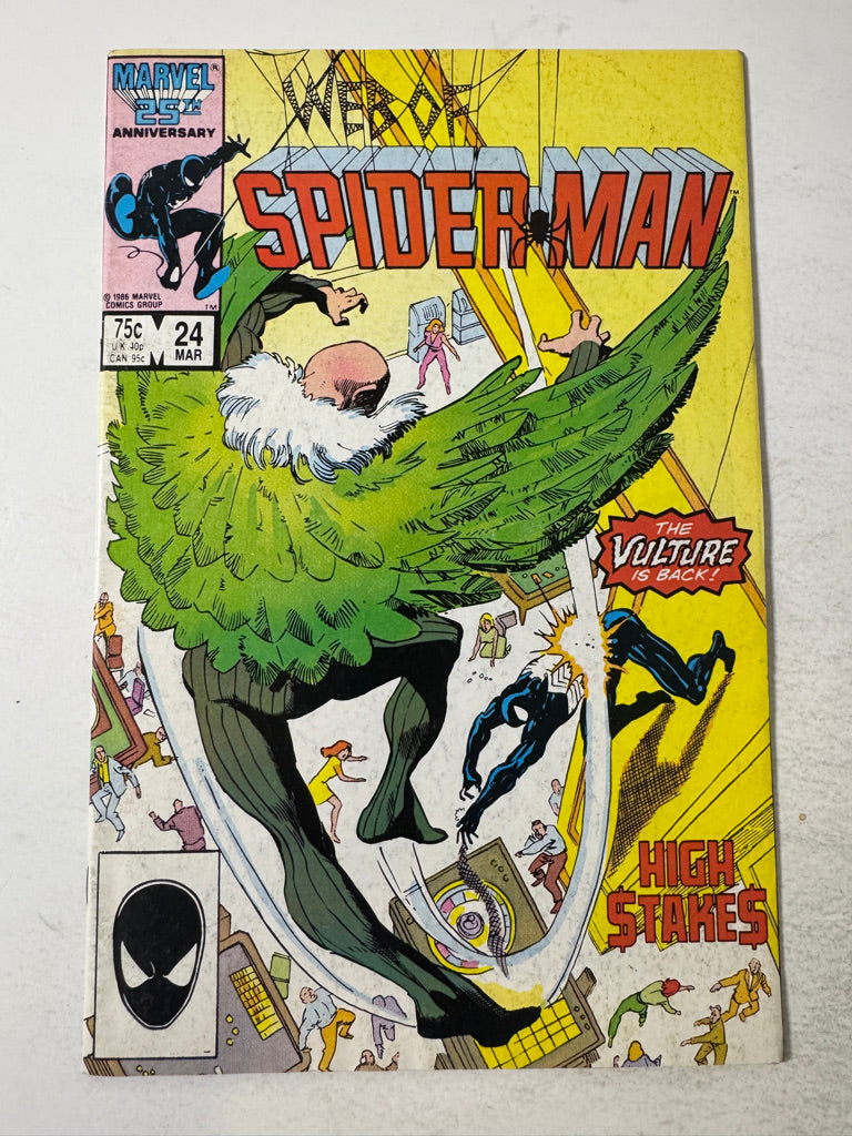 WEB OF SPIDER-MAN #24 FN