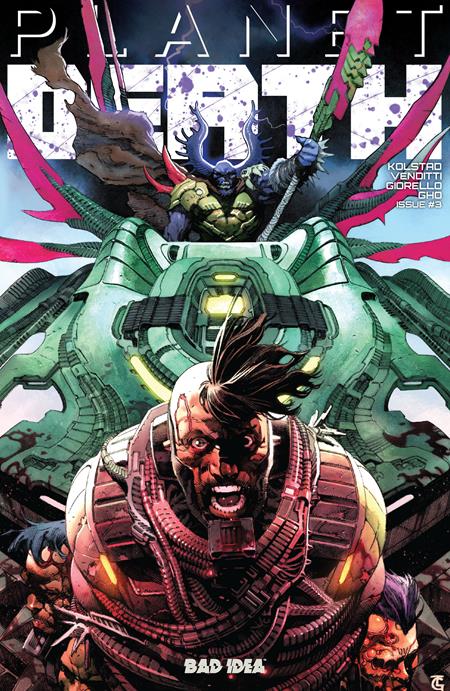 PRE-SALE: PLANET DEATH #3 (OF 4) CVR A TOMAS GIORELLO