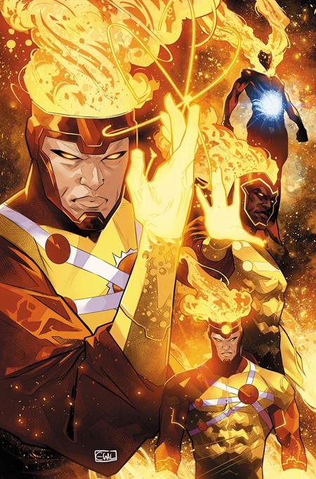 PRE-SALE: FURY OF FIRESTORM #8 (OF 9) CVR B EDWIN GALMON CARD STOCK VAR