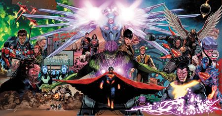 PRE-SALE: ABSOLUTE SUPERMAN #25 CVR A RAFA SANDOVAL GATEFOLD TRIPTYCH