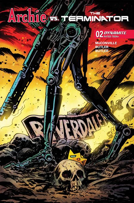 PRE-SALE: ARCHIE VS THE TERMINATOR #2 CVR A FRANCESCO FRANCAVILLA