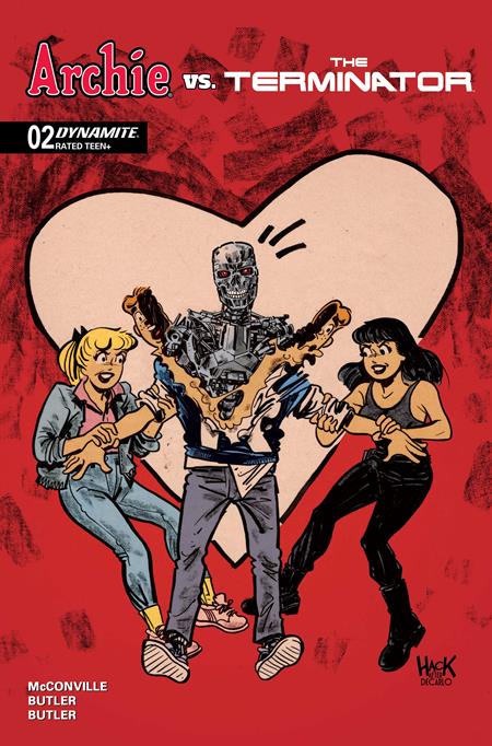 PRE-SALE: ARCHIE VS THE TERMINATOR #2 CVR C ROBERT HACK VAR