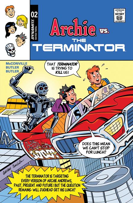 PRE-SALE: ARCHIE VS THE TERMINATOR #2 CVR D BILL GALVAN VAR