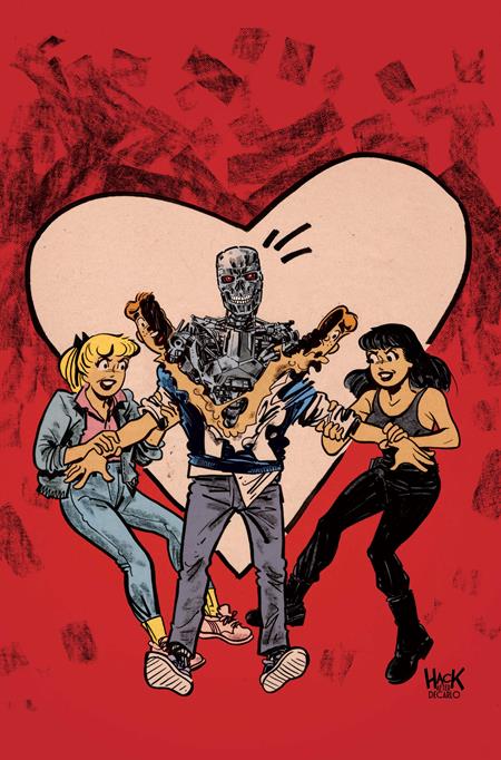 PRE-SALE: ARCHIE VS THE TERMINATOR #2 CVR F ROBERT HACK LTD VIRGIN VAR
