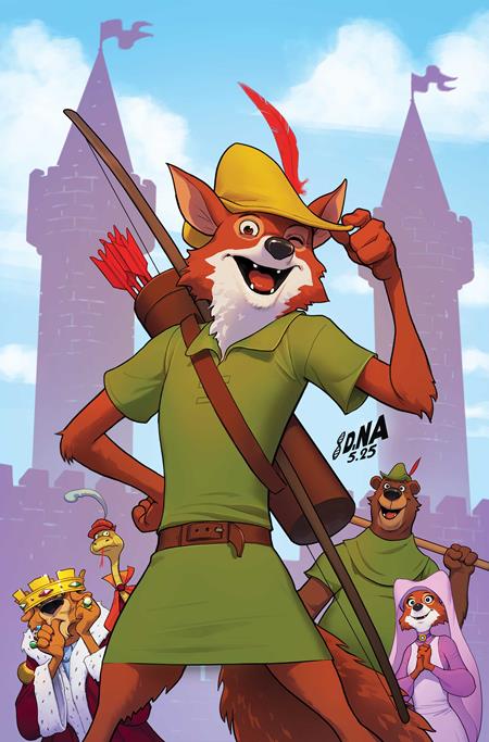 PRE-SALE: ROBIN HOOD (2026) #1 CVR G DAVID NAKAYAMA METAL PREMIUM VAR